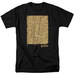 Harry Potter Marauders Map Interior Men's Regular Fit T-Shirt Men's Regular Fit T-Shirt Harry Potter   