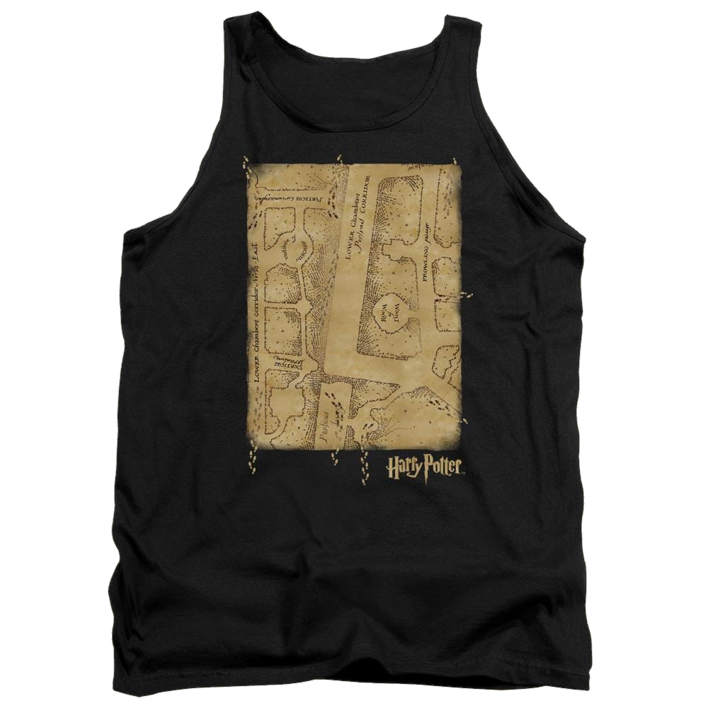 Harry Potter Marauders Map Interior Men's Tank Men's Tank Harry Potter   