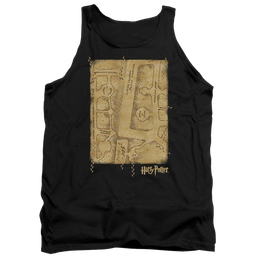 Harry Potter Marauders Map Interior Men's Tank Men's Tank Harry Potter   