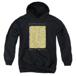 Harry Potter Marauders Map Interior Words - Youth Hoodie Youth Hoodie (Ages 8-12) Harry Potter   