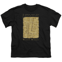 Harry Potter Marauders Map Interior Words - Youth T-Shirt Youth T-Shirt (Ages 8-12) Harry Potter   