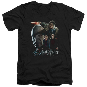 Harry Potter Final Fight Men's V-Neck T-Shirt Men's V-Neck T-Shirt Harry Potter   