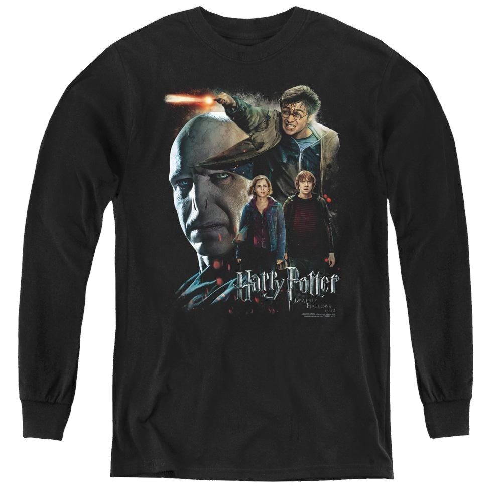Harry Potter Final Fight - Youth Long Sleeve T-Shirt Youth Long Sleeve T-Shirt Harry Potter   
