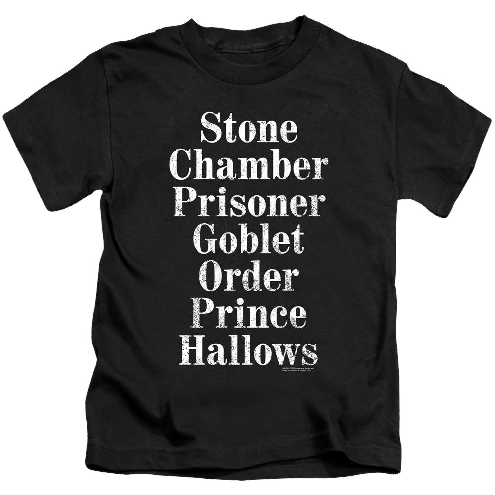 Harry Potter Titles - Kid's T-Shirt Kid's T-Shirt (Ages 4-7) Harry Potter   