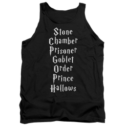 Harry Potter Titles Men's Tank Men's Tank Harry Potter   