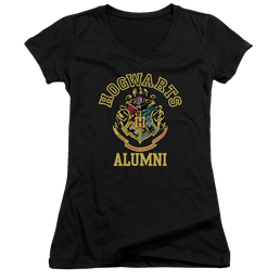 Harry Potter Hogwarts Alumni Juniors V-Neck T-Shirt Juniors V-Neck T-Shirt Harry Potter   