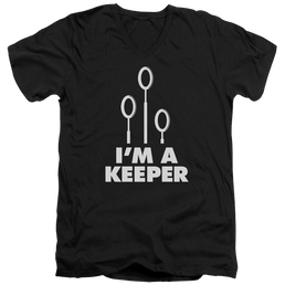 Harry Potter Keeper Men's V-Neck T-Shirt Men's V-Neck T-Shirt Harry Potter   