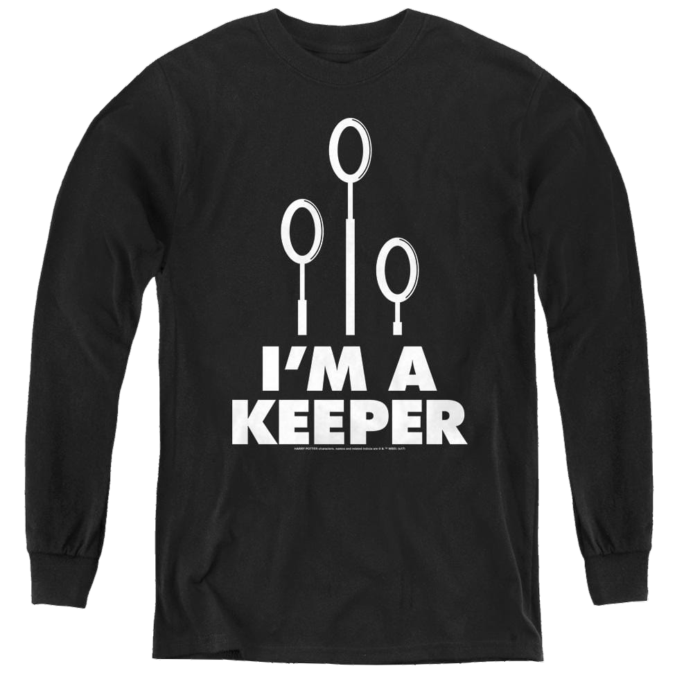 Harry Potter Keeper - Youth Long Sleeve T-Shirt Youth Long Sleeve T-Shirt Harry Potter   