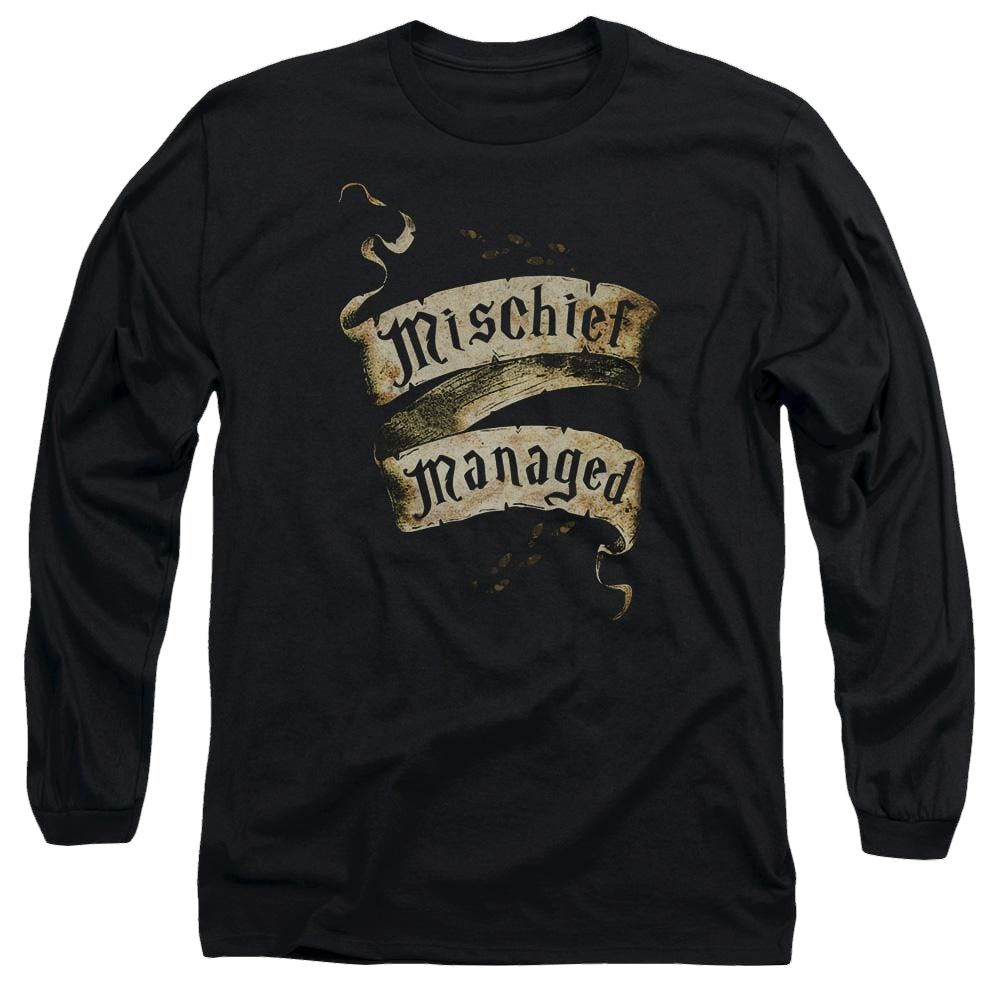 Harry Potter Mischief Managed Men's Long Sleeve T-Shirt Men's Long Sleeve T-Shirt Harry Potter   