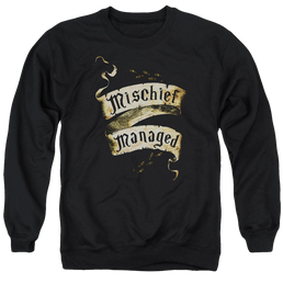 Harry Potter Mischief Managed Men's Crewneck Sweatshirt Men's Crewneck Sweatshirt Harry Potter   