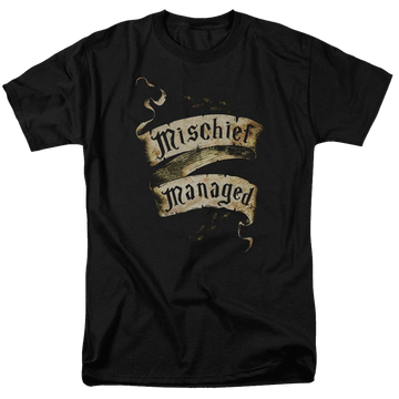 Harry Potter Mischief Managed Men's Regular Fit T-Shirt Men's Regular Fit T-Shirt Harry Potter   