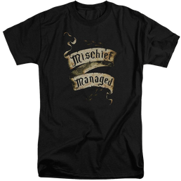 Harry Potter Mischief Managed Men's Tall Fit T-Shirt Men's Tall Fit T-Shirt Harry Potter   
