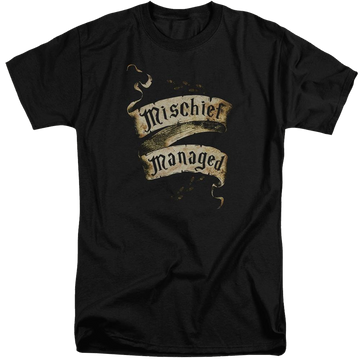 Harry Potter Mischief Managed Men's Tall Fit T-Shirt Men's Tall Fit T-Shirt Harry Potter   