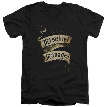 Harry Potter Mischief Managed Men's V-Neck T-Shirt Men's V-Neck T-Shirt Harry Potter   