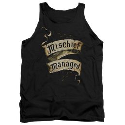 Harry Potter Mischief Managed Men's Tank Men's Tank Harry Potter   