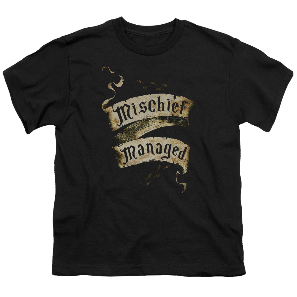 Harry Potter Mischief Managed - Youth T-Shirt Youth T-Shirt (Ages 8-12) Harry Potter   