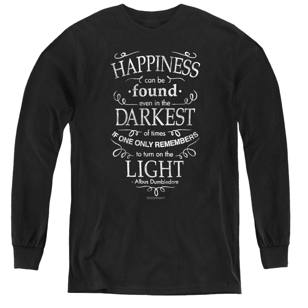 Harry Potter Happiness - Youth Long Sleeve T-Shirt Youth Long Sleeve T-Shirt Harry Potter   