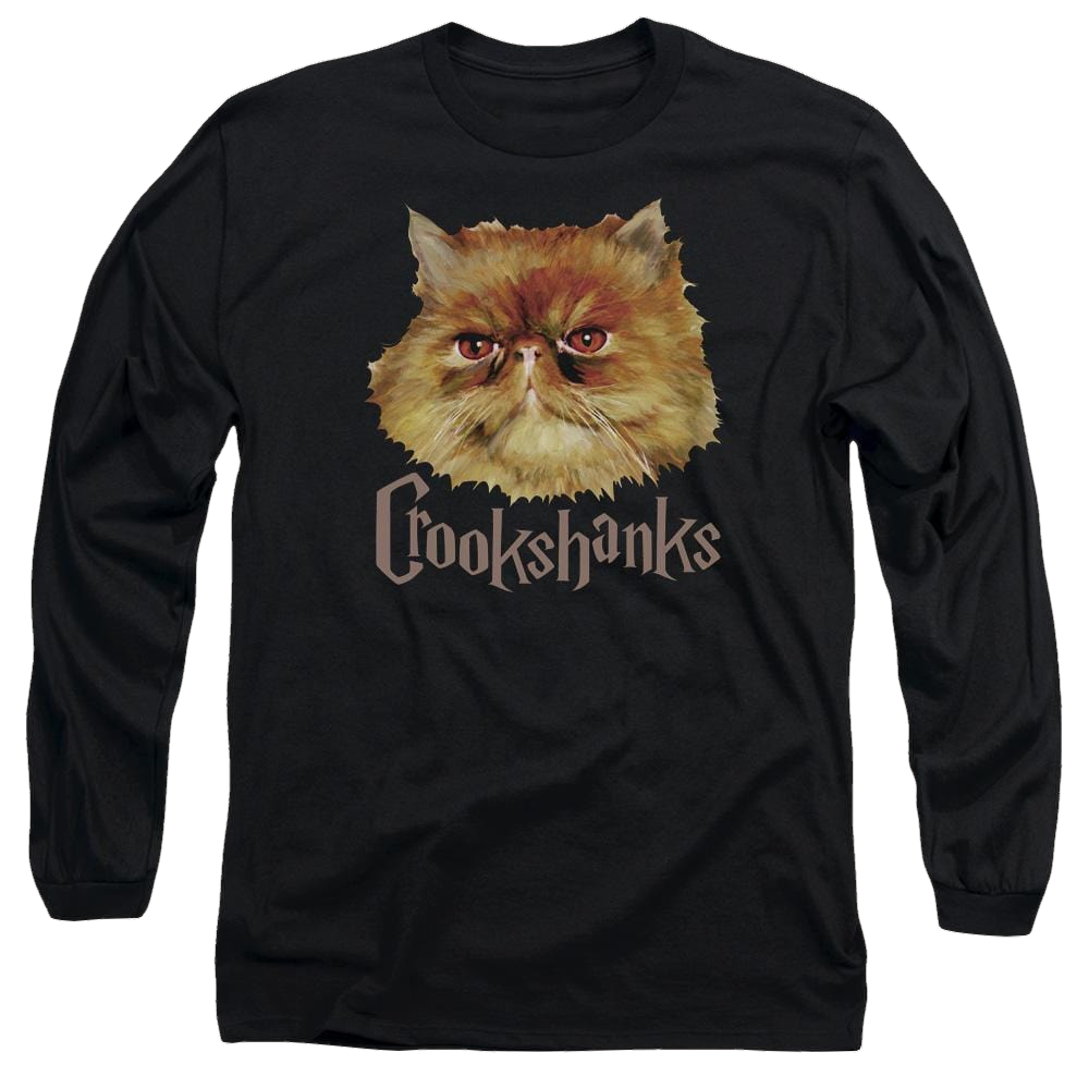 Harry Potter Crookshanks Color Men's Long Sleeve T-Shirt Men's Long Sleeve T-Shirt Harry Potter   