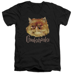 Harry Potter Crookshanks Color Men's V-Neck T-Shirt Men's V-Neck T-Shirt Harry Potter   