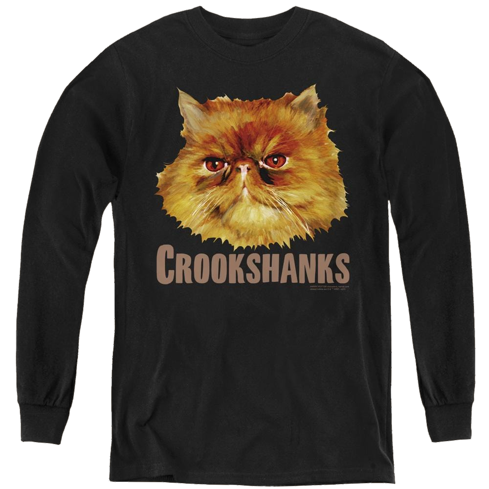 Harry Potter Crookshanks Color - Youth Long Sleeve T-Shirt Youth Long Sleeve T-Shirt Harry Potter   