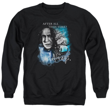 Harry Potter Always Men's Crewneck Sweatshirt Men's Crewneck Sweatshirt Harry Potter   