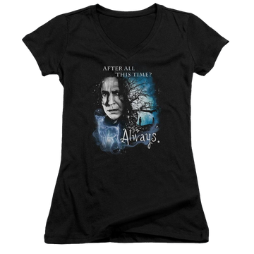 Harry Potter Always Juniors V-Neck T-Shirt Juniors V-Neck T-Shirt Harry Potter   
