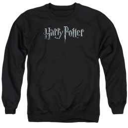 Harry Potter Logo Men's Crewneck Sweatshirt Men's Crewneck Sweatshirt Harry Potter   