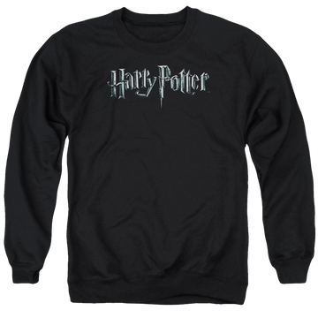 Harry Potter Logo Men's Crewneck Sweatshirt Men's Crewneck Sweatshirt Harry Potter   
