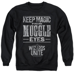 Harry Potter Hidden Magic - Men's Crewneck Sweatshirt Men's Crewneck Sweatshirt Harry Potter   