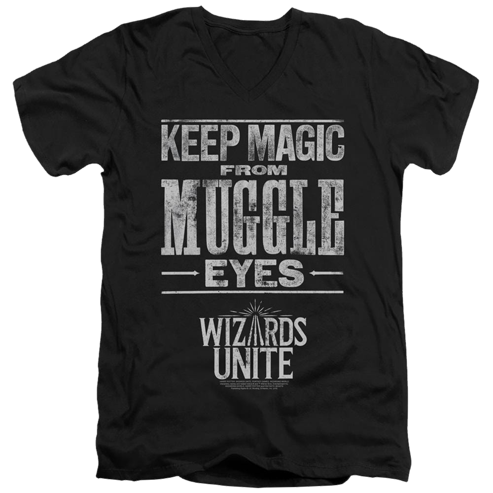 Harry Potter Hidden Magic - Men's V-Neck T-Shirt Men's V-Neck T-Shirt Harry Potter   