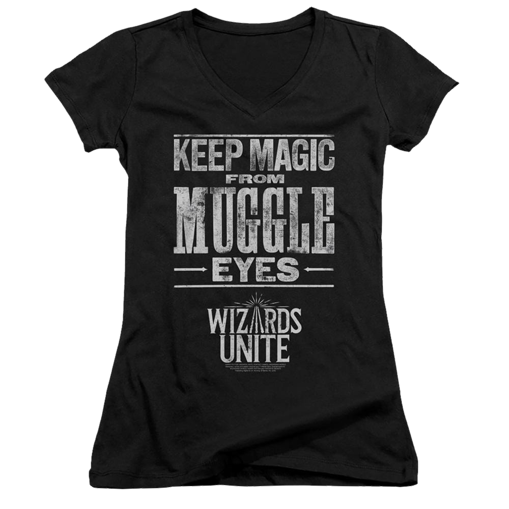 Harry Potter Hidden Magic - Juniors V-Neck T-Shirt Juniors V-Neck T-Shirt Harry Potter   