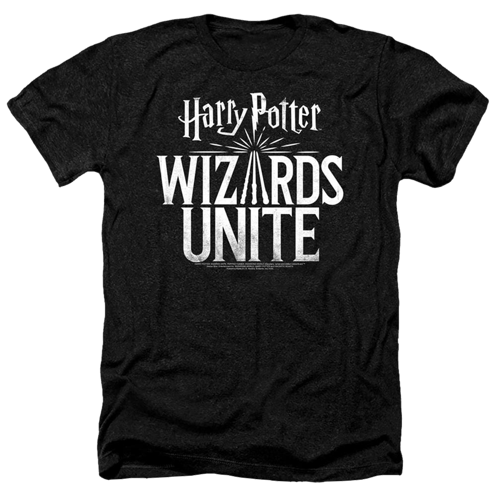 Harry Potter Wizards Unite Logo - Men's Heather T-Shirt Men's Heather T-Shirt Harry Potter   