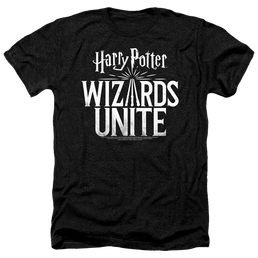 Harry Potter Wizards Unite Logo - Men's Heather T-Shirt Men's Heather T-Shirt Harry Potter   