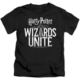 Harry Potter Wizards Unite Logo - Kid's T-Shirt Kid's T-Shirt (Ages 4-7) Harry Potter   