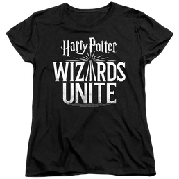 Harry Potter Wizards Unite Logo - Women's T-Shirt Women's T-Shirt Harry Potter   