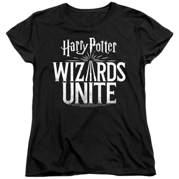 Harry Potter Wizards Unite Logo - Women's T-Shirt Women's T-Shirt Harry Potter   