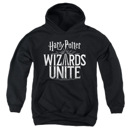 Harry Potter Wizards Unite Logo - Youth Hoodie Youth Hoodie (Ages 8-12) Harry Potter   