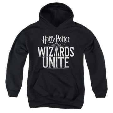 Harry Potter Wizards Unite Logo - Youth Hoodie Youth Hoodie (Ages 8-12) Harry Potter   