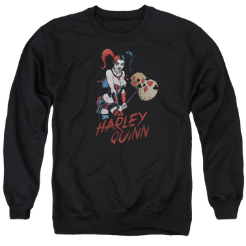 Harley Quinn Harley Hammer - Men's Crewneck Sweatshirt Men's Crewneck Sweatshirt Harley Quinn   