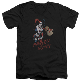 Harley Quinn Harley Hammer - Men's V-Neck T-Shirt Men's V-Neck T-Shirt Harley Quinn   