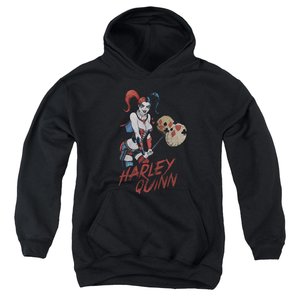 Harley Quinn Harley Hammer - Youth Hoodie Youth Hoodie (Ages 8-12) Harley Quinn   