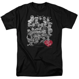 I Love Lucy 60 Years Of Fun Men's Regular Fit T-Shirt Men's Regular Fit T-Shirt I Love Lucy   