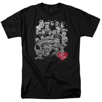 I Love Lucy 60 Years Of Fun Men's Regular Fit T-Shirt Men's Regular Fit T-Shirt I Love Lucy   