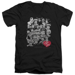 I Love Lucy 60 Years Of Fun Men's V-Neck T-Shirt Men's V-Neck T-Shirt I Love Lucy   