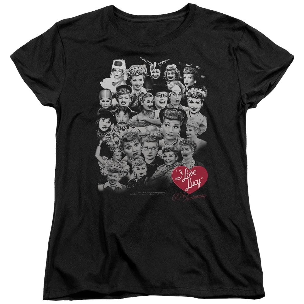 I Love Lucy 60 Years Of Fun Women's T-Shirt Women's T-Shirt I Love Lucy   