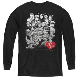 I Love Lucy 60 Years Of Fun - Youth Long Sleeve T-Shirt Youth Long Sleeve T-Shirt I Love Lucy   