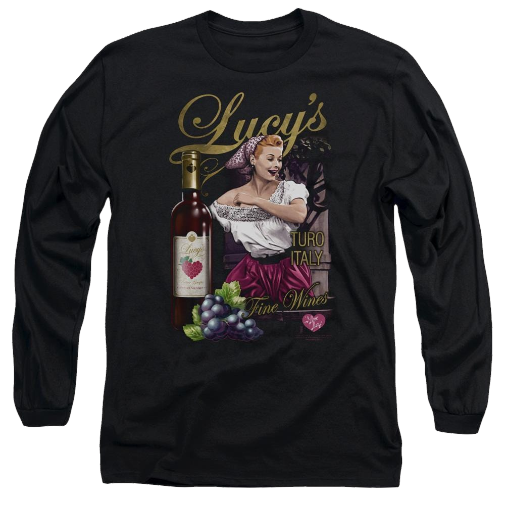 I Love Lucy Bitter Grapes Men's Long Sleeve T-Shirt Men's Long Sleeve T-Shirt I Love Lucy   
