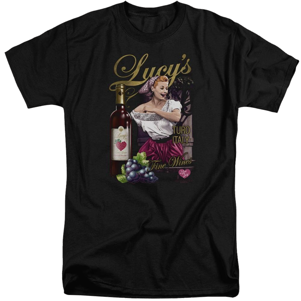I Love Lucy Bitter Grapes Men's Tall Fit T-Shirt Men's Tall Fit T-Shirt I Love Lucy   