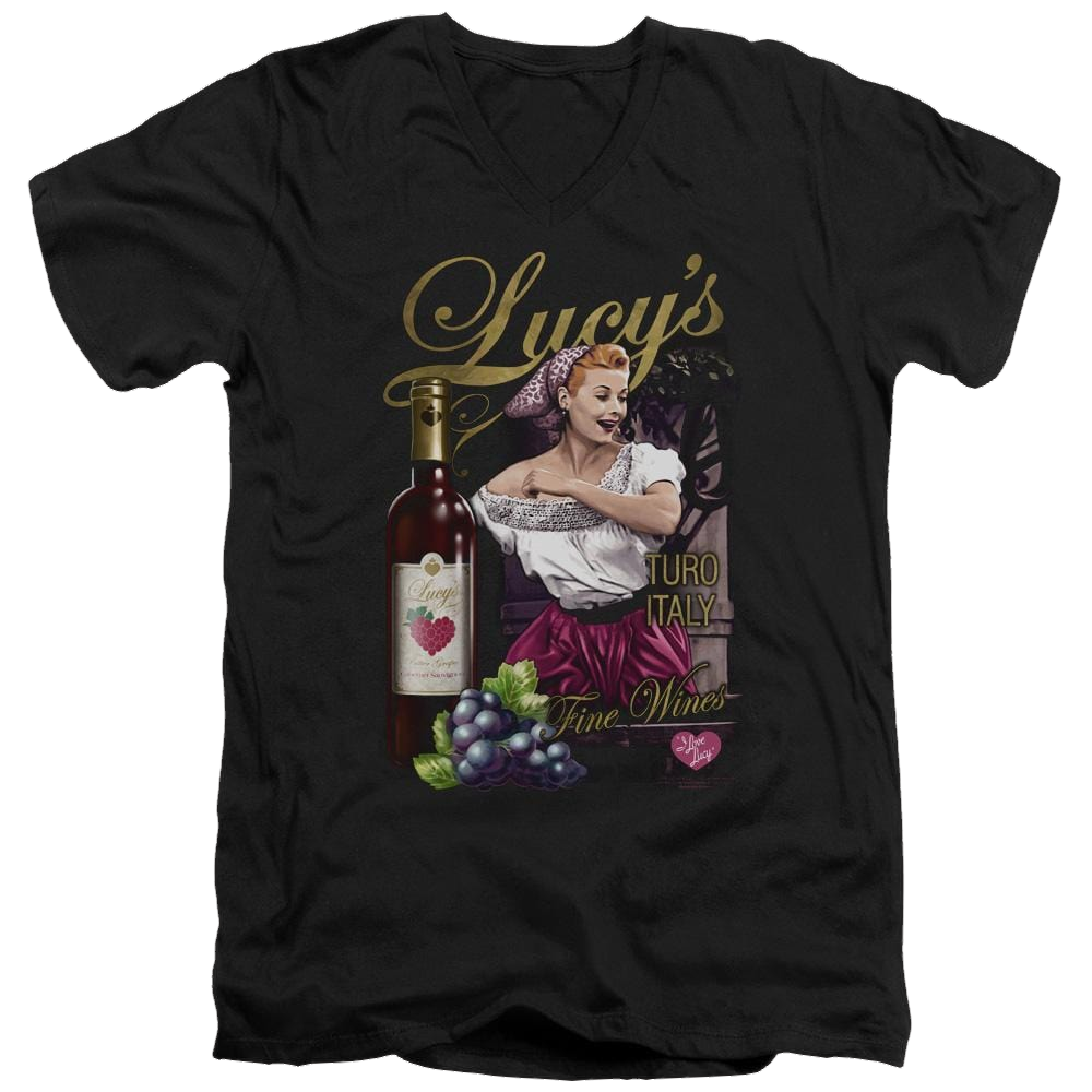 I Love Lucy Bitter Grapes Men's V-Neck T-Shirt Men's V-Neck T-Shirt I Love Lucy   