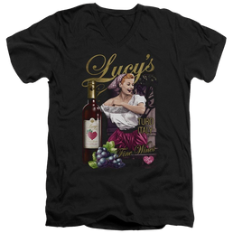 I Love Lucy Bitter Grapes Men's V-Neck T-Shirt Men's V-Neck T-Shirt I Love Lucy   